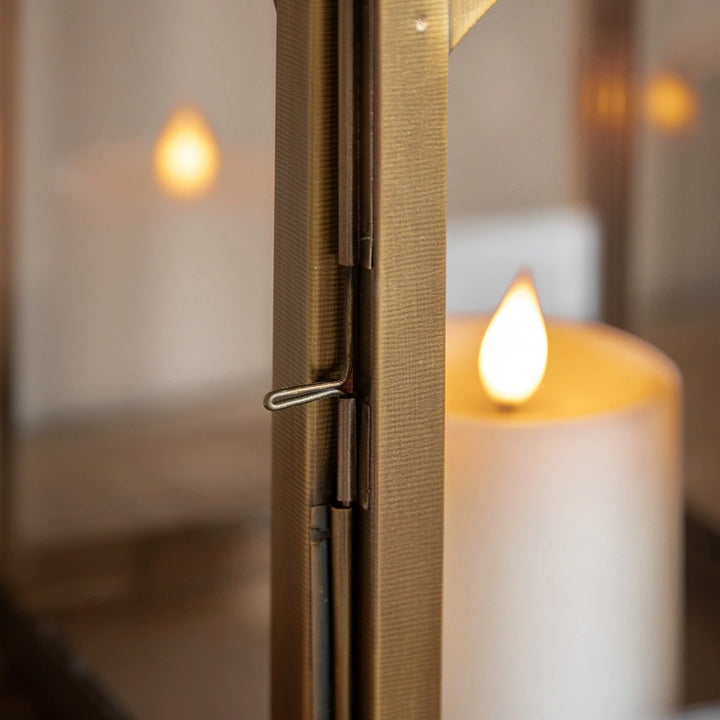 Metal Lantern - Gold