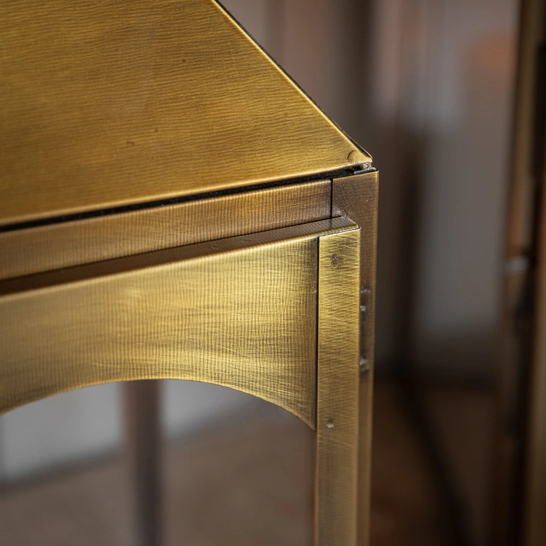 Metal Lantern - Gold