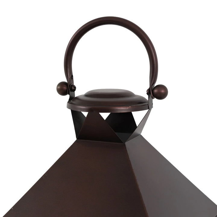 Metal Lantern - Brown