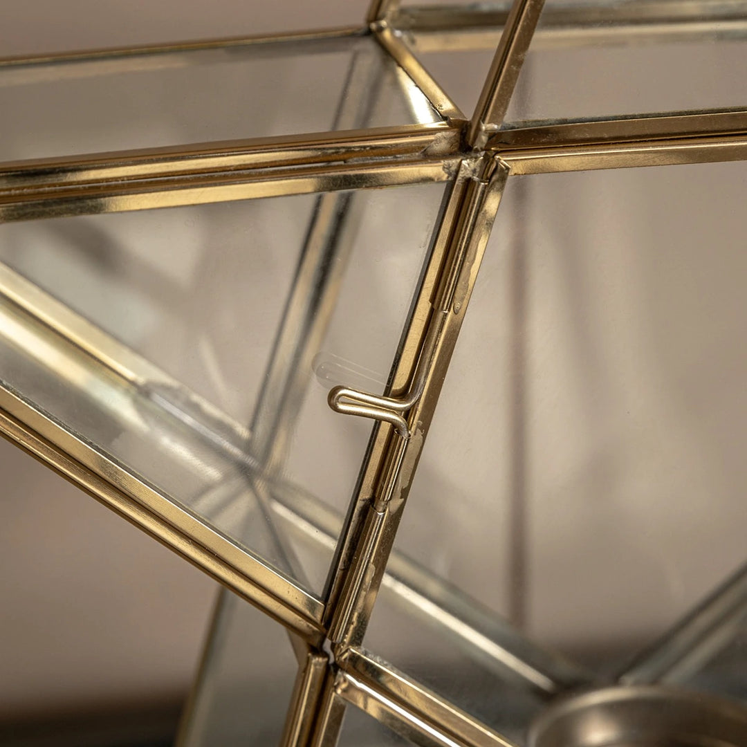 Star Tealight Holder - Gold