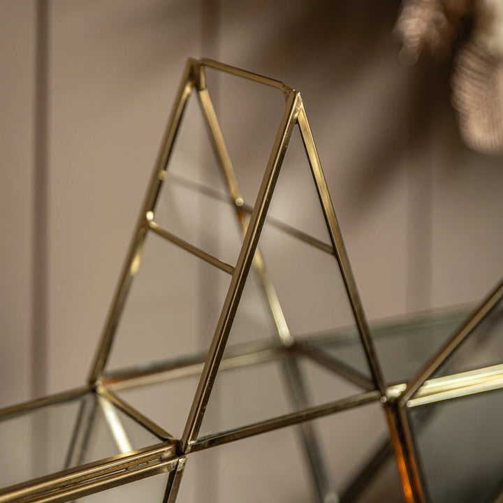 Star Tealight Holder - Gold