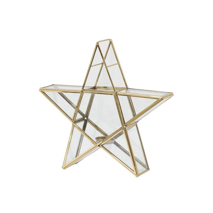 Star Tealight Holder - Gold