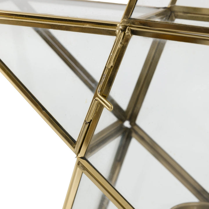 Star Tealight Holder - Gold