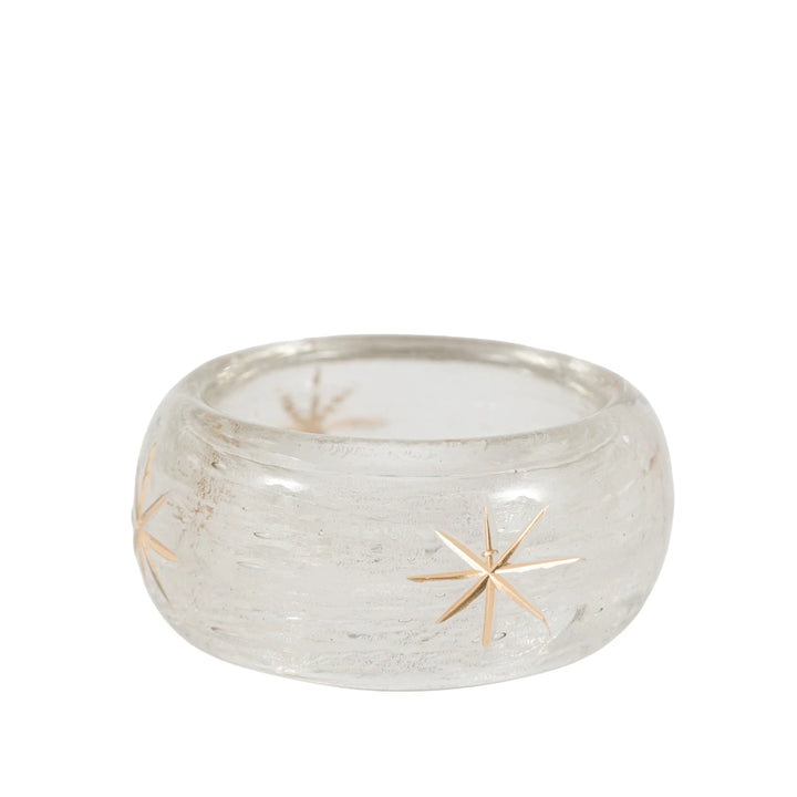 Snowflake Set of 4 Napkin Rings