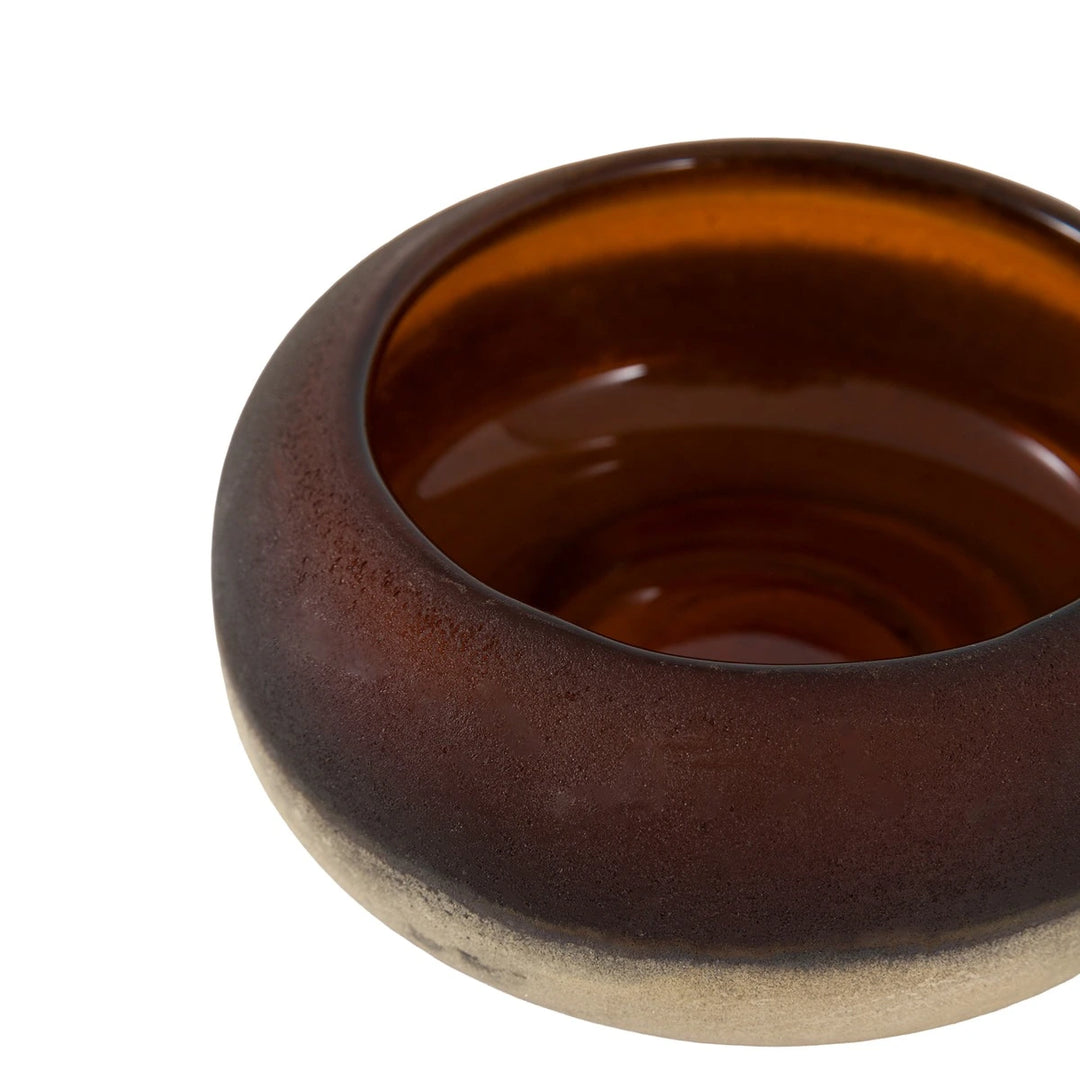 Metalic Set of 2 Tealight Holders - Gold