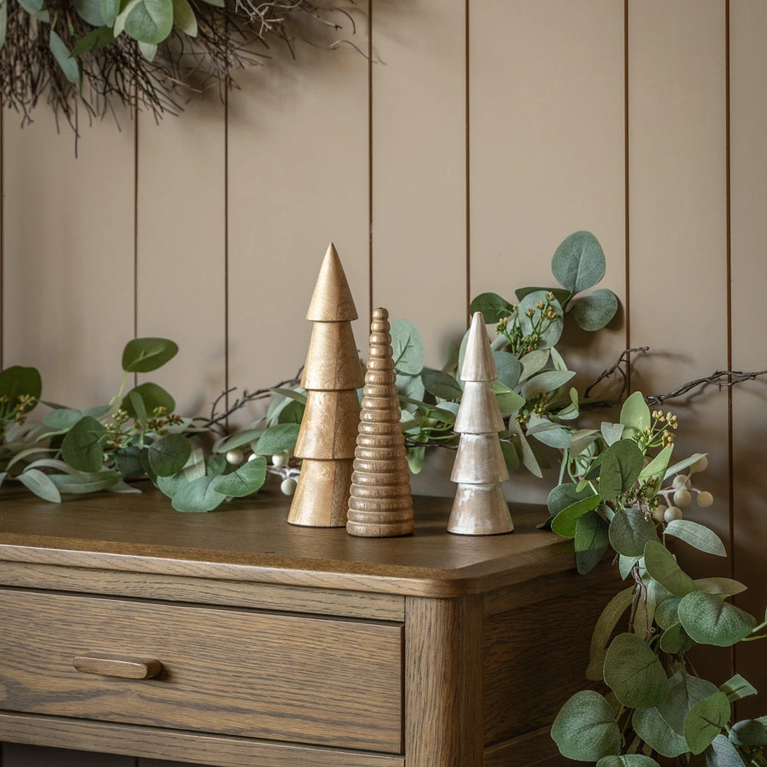 Woodland Set of 3 Tree Ornaments