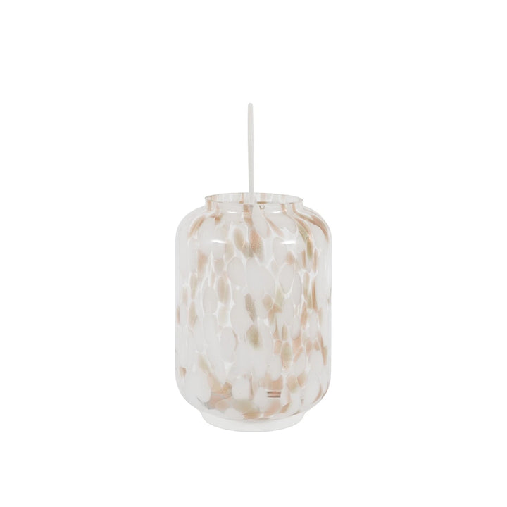 Confetti Lantern - White & Gold