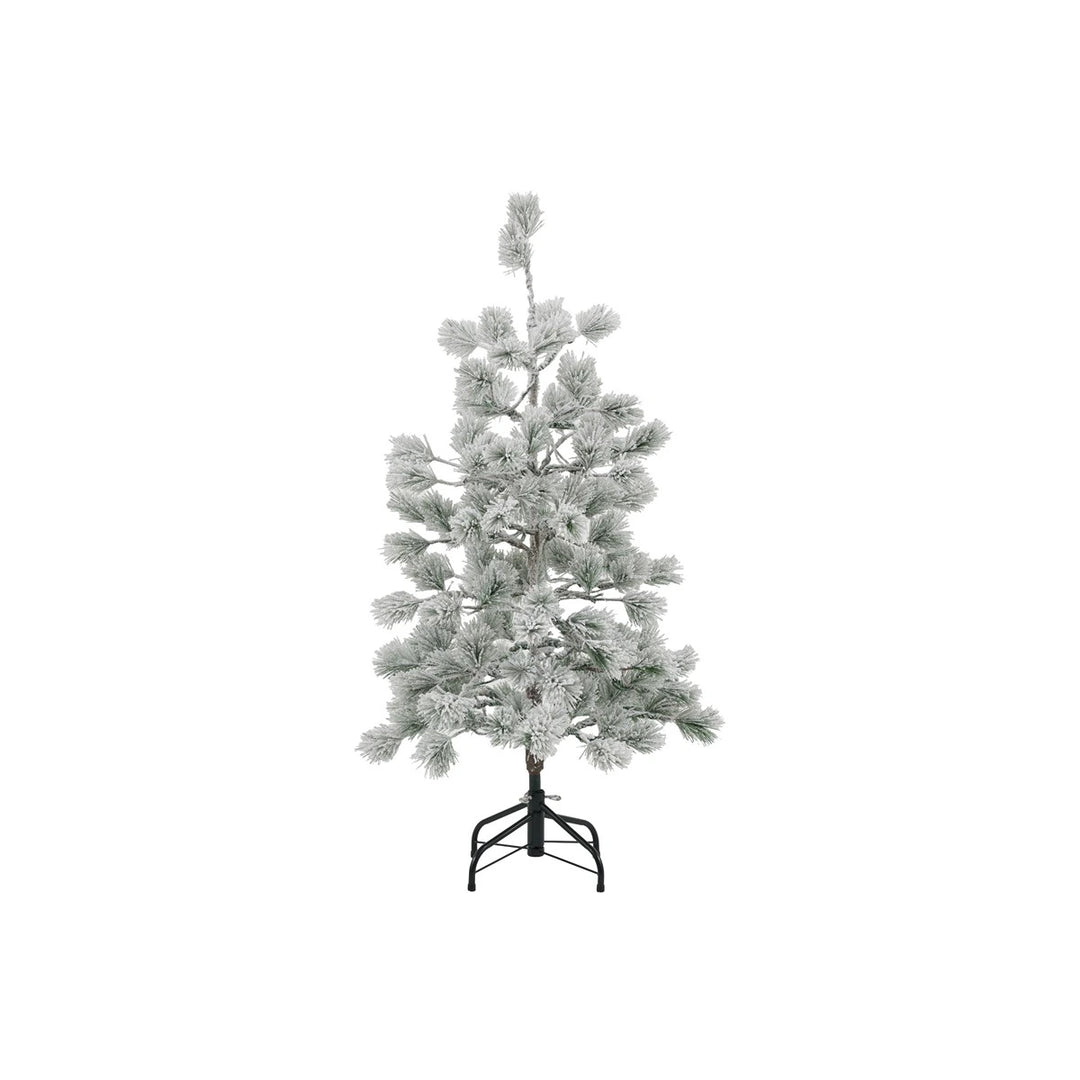 Flocked Pine LED Christmas Tree