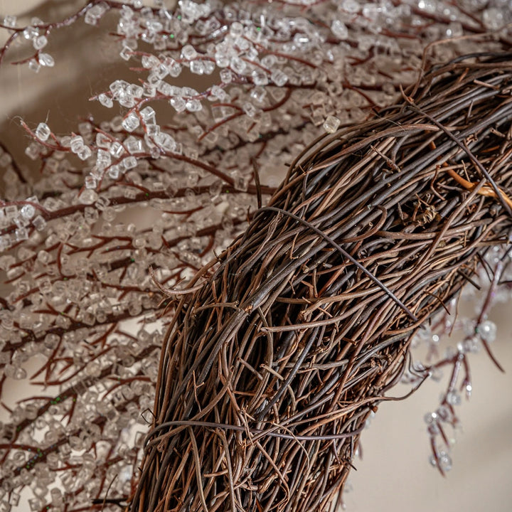 Frosted Twig Wreath