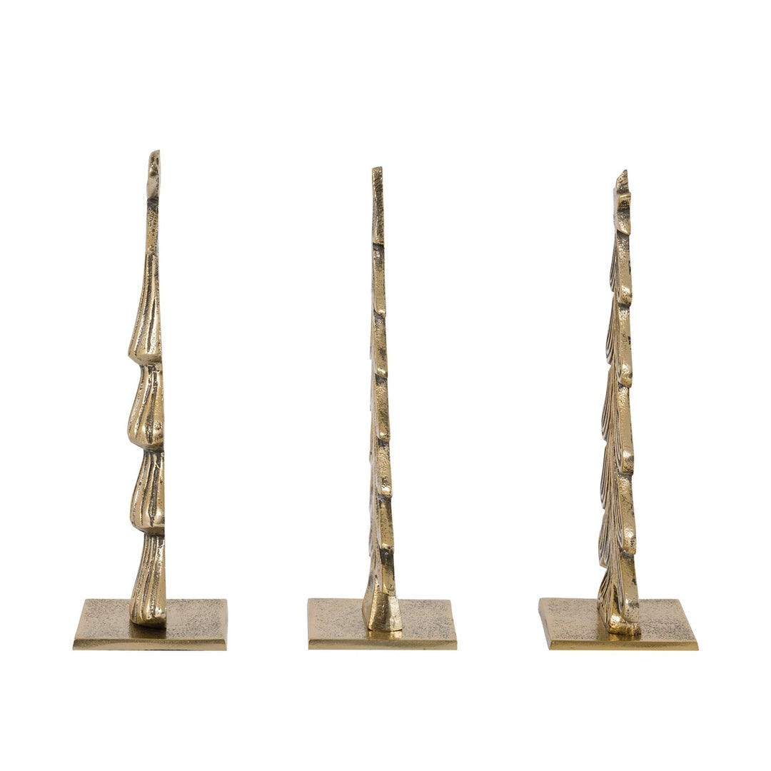 Heritage Set of 3 Tree Ornaments - Gold