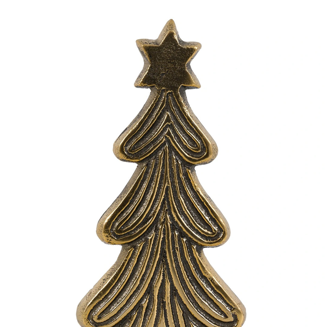 Heritage Set of 3 Tree Ornaments - Gold