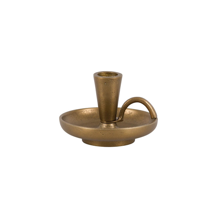 Brass Dinner Candle Holder