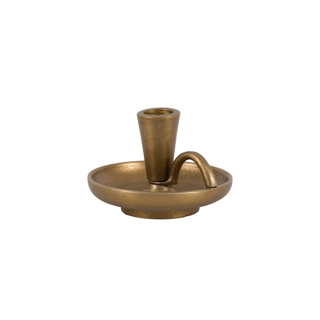 Brass Dinner Candle Holder