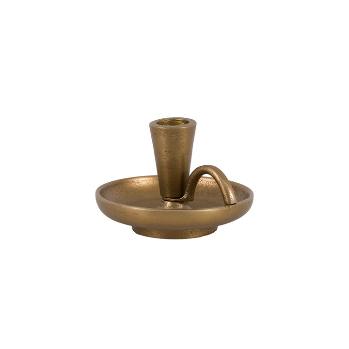 Brass Dinner Candle Holder
