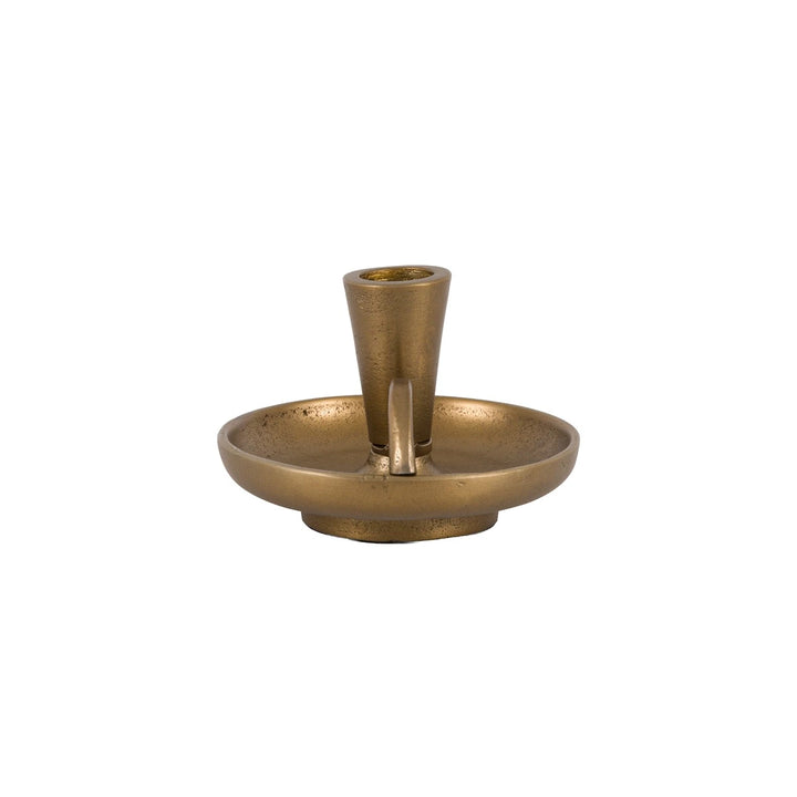 Brass Dinner Candle Holder