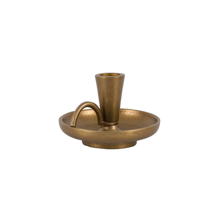 Brass Dinner Candle Holder