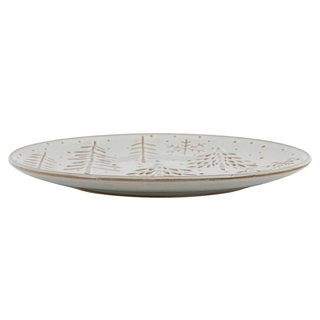 Woodland Set of 4 Tree Side Plates