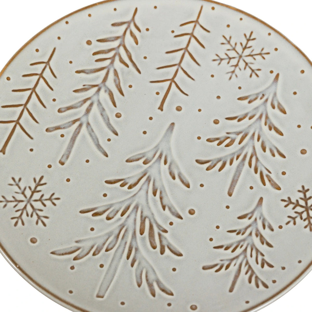 Woodland Set of 4 Tree Side Plates