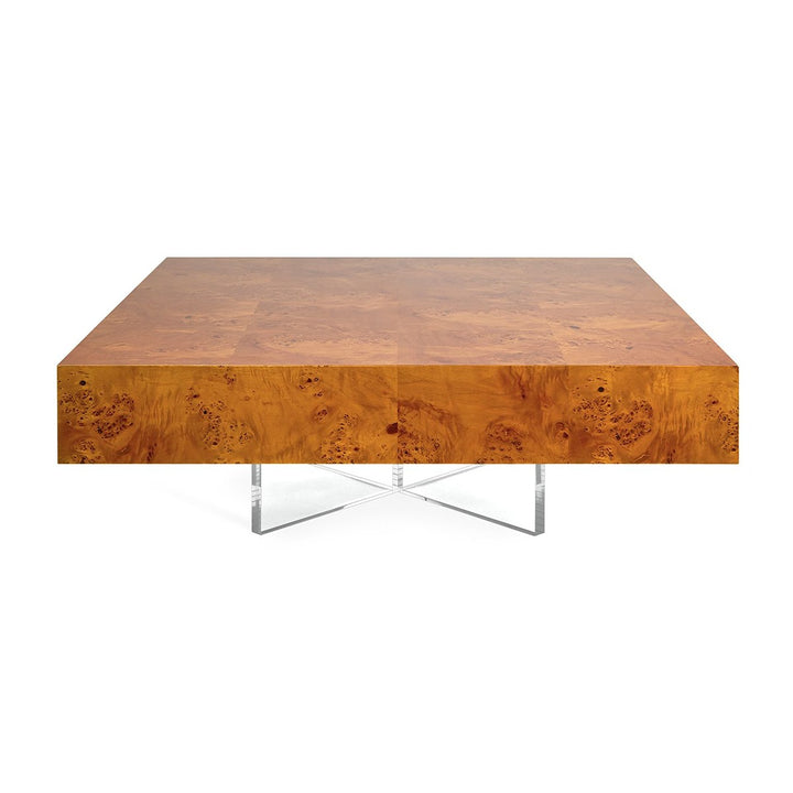 Bond Cocktail Table - Burled Mappa Wood Design Maven 4