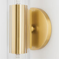 Andrew Martin Cecily Wall Light Aged Brass