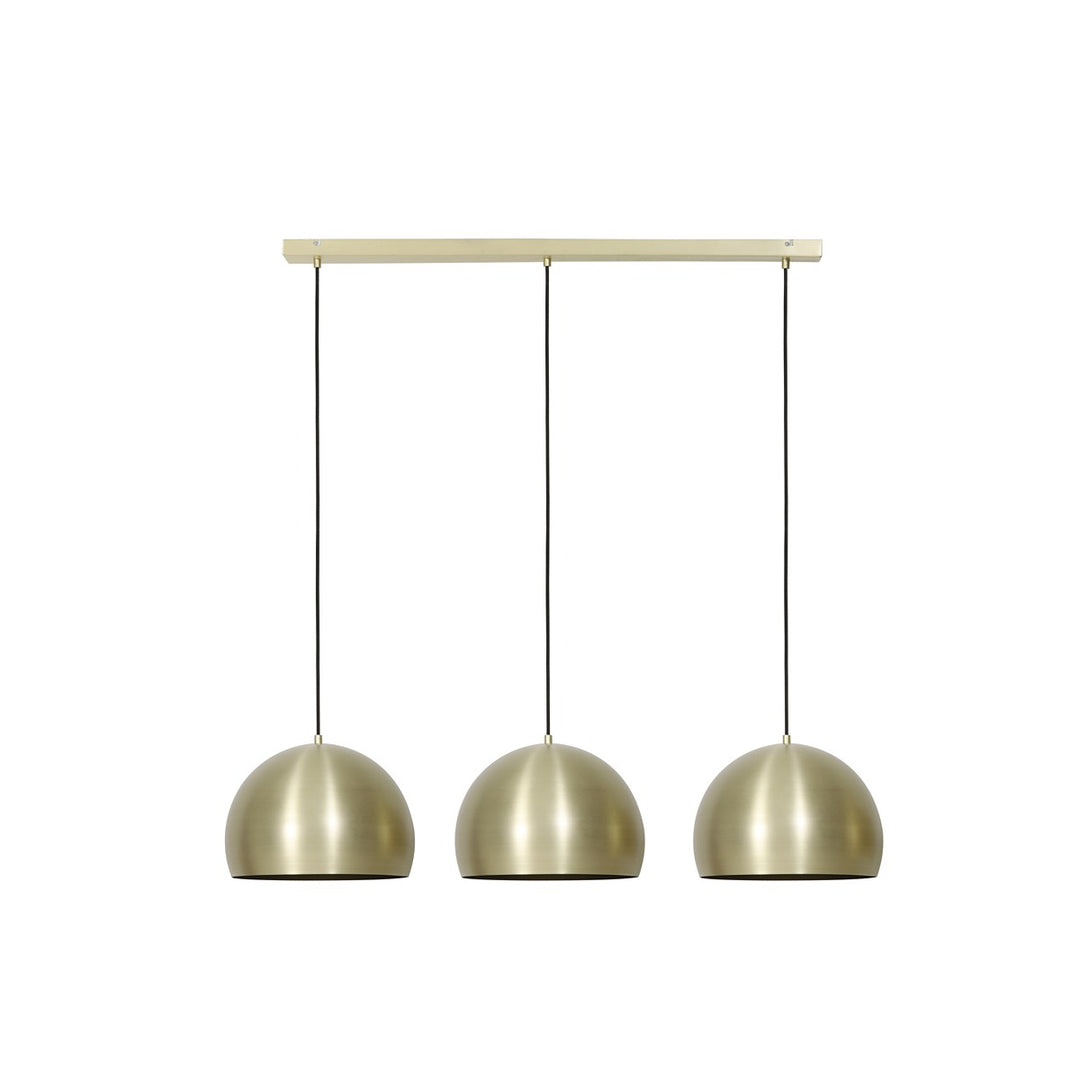 Jaicey 3 Light Pendant Light - Matte Gold Light & Living 1