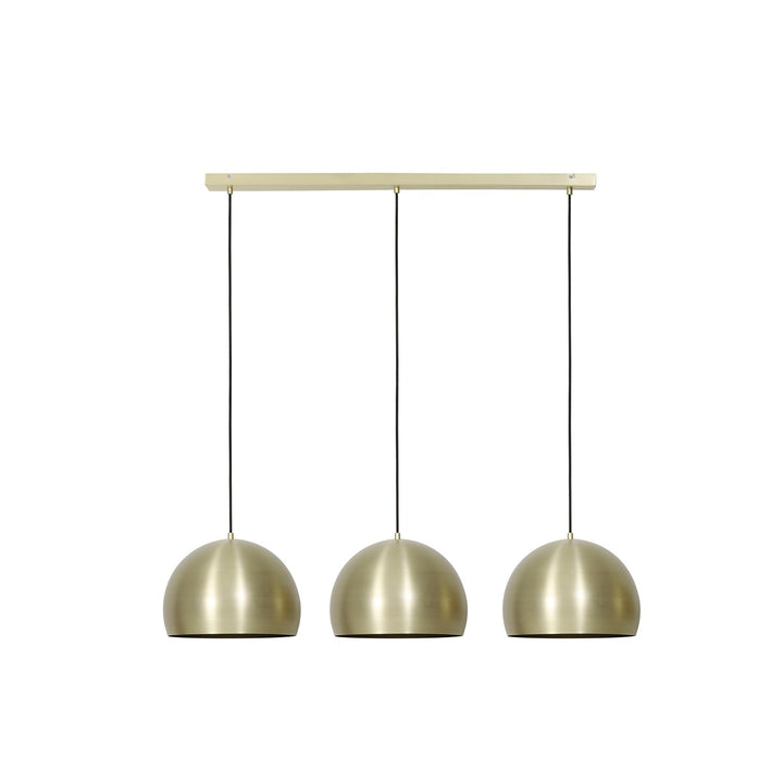 Jaicey 3 Light Pendant Light - Matte Gold Light & Living 1