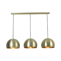 Light & Living Jaicey Matt Gold Pendant Light