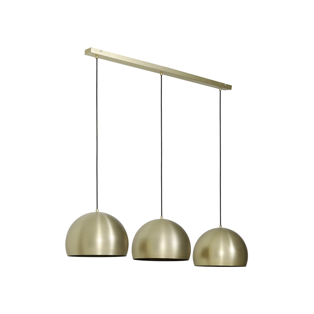 Jaicey 3 Light Pendant Light - Matte Gold Light & Living 2