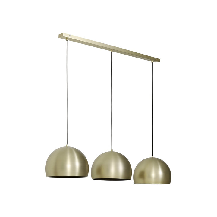 Jaicey 3 Light Pendant Light - Matte Gold Light & Living 2