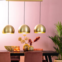 Light & Living Jaicey Matt Gold Pendant Light