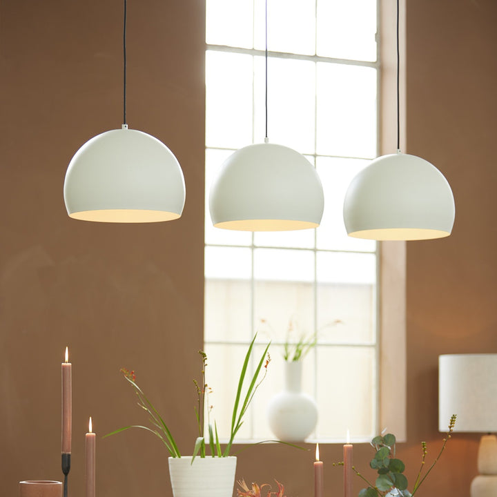 Jaicey 3 Light Pendant Light - Light Grey Light & Living 2