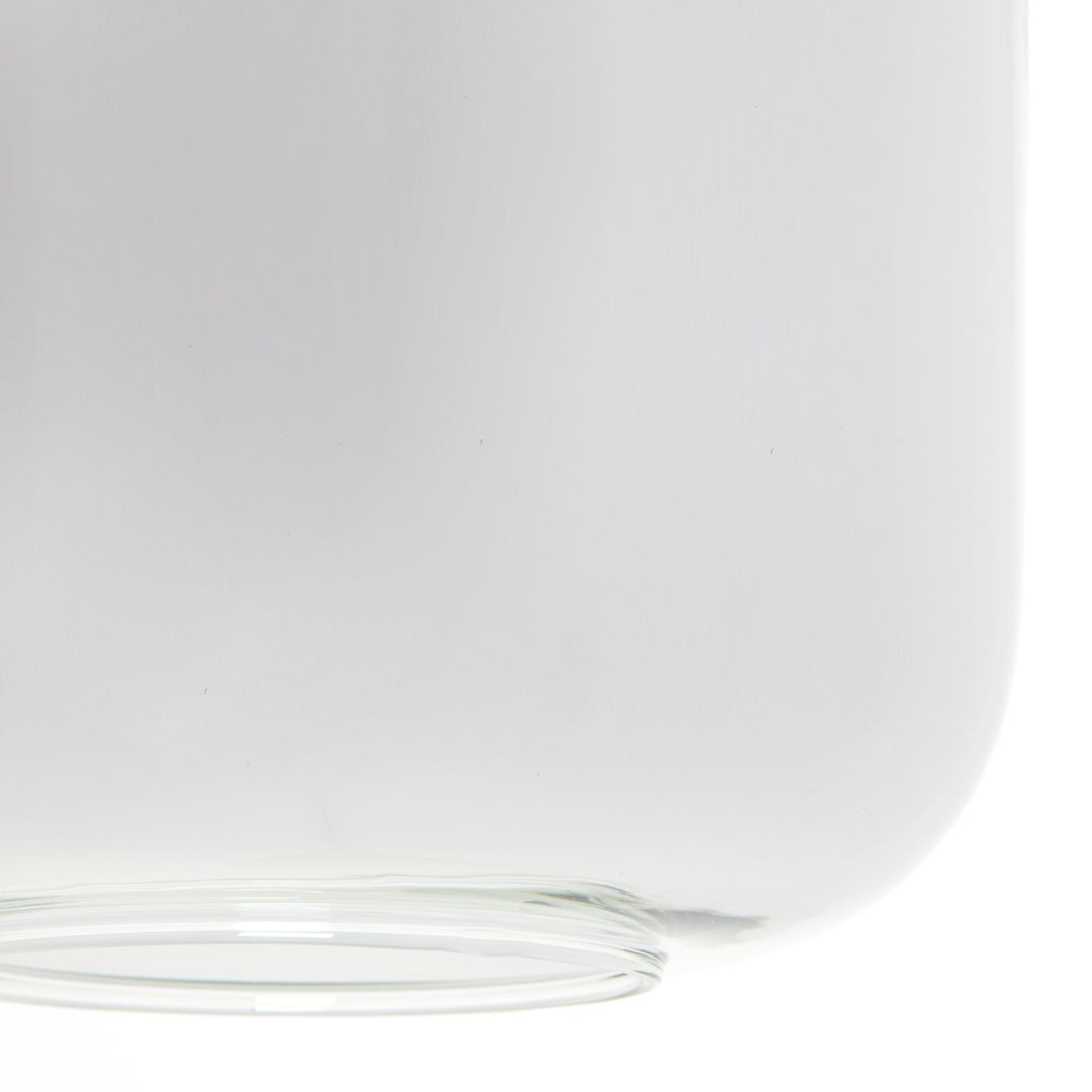 Lekar 5 Light Pendant Light - Black & Smoked Glass Light & Living 8