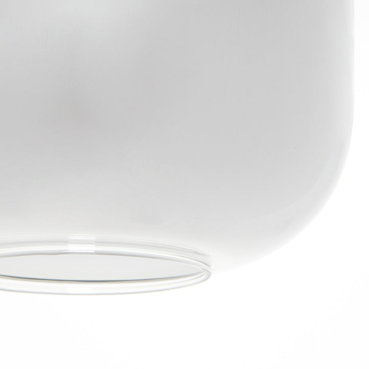 Lekar 5 Light Pendant Light - Black & Smoked Glass Light & Living 10