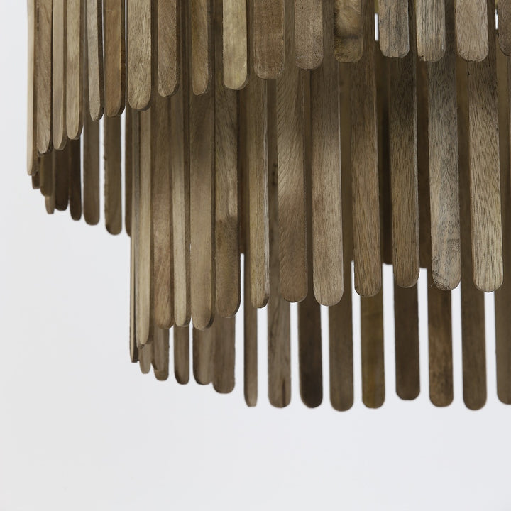 Gularo Wooden Pendant Light - Bronze Light & Living 5