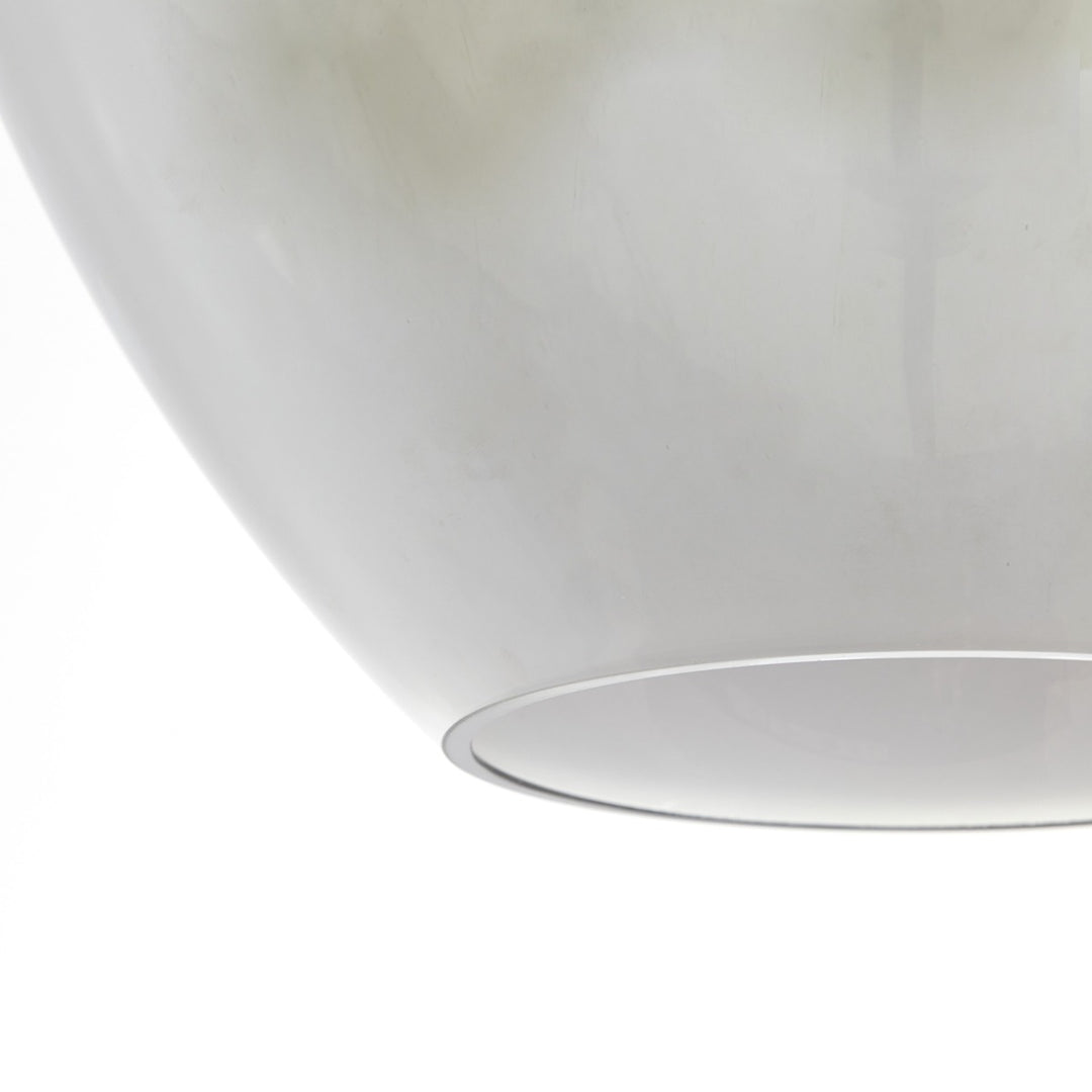 Mayson Pendant Light - Matte Black & Smoked Glass Light & Living 5