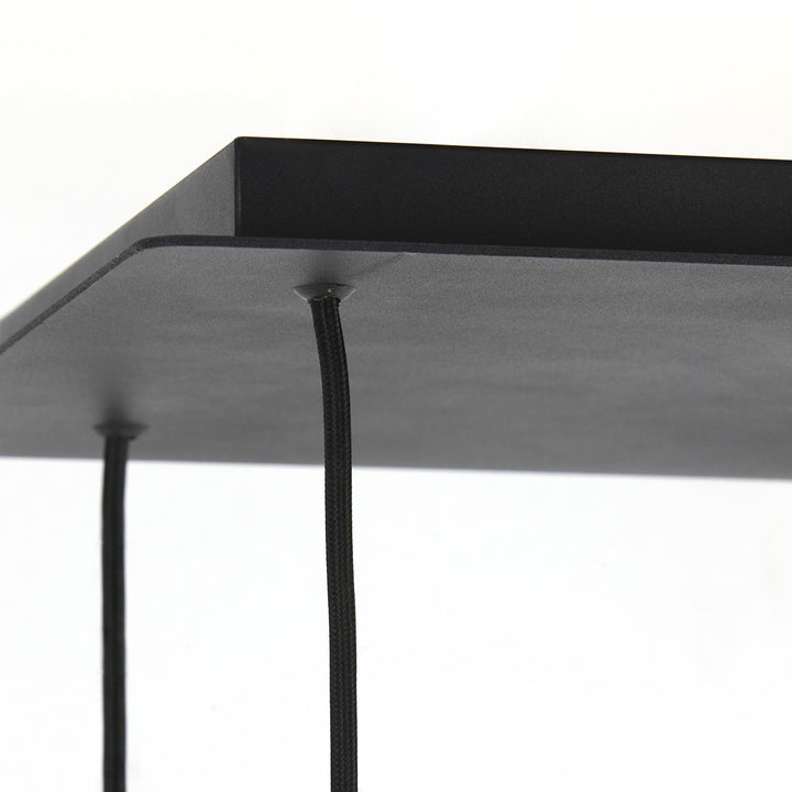 Mayson Pendant Light - Matte Black & Smoked Glass Light & Living 7