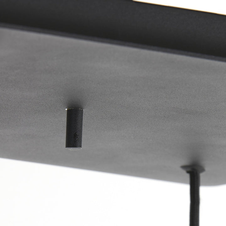 Mayson Pendant Light - Matte Black & Smoked Glass Light & Living 9