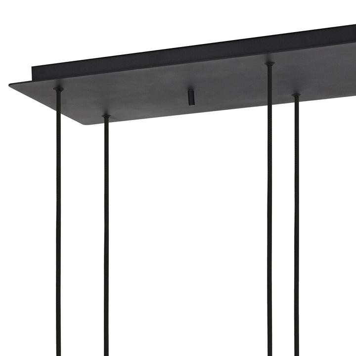 Mayson Pendant Light - Matte Black & Smoked Glass Light & Living 10