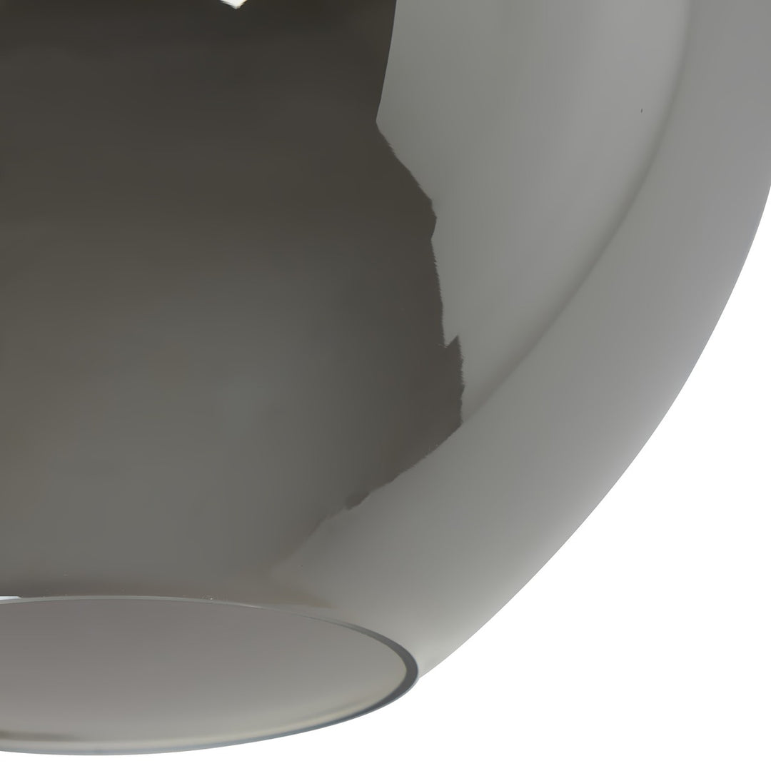 Mayson Pendant Light - Matte Black & Smoked Glass Light & Living 11