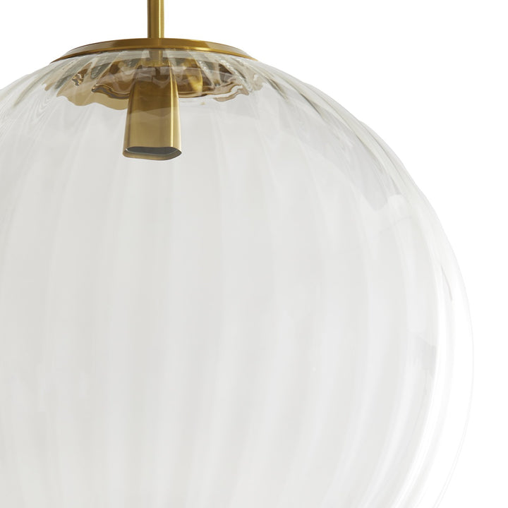 Magdala Pendant Light - Gold & Clear Light & Living 5