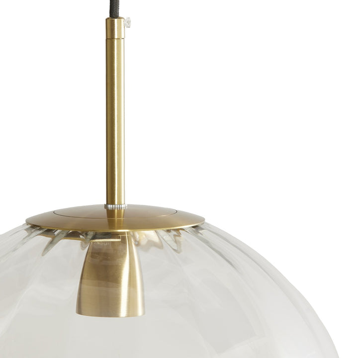 Magdala Pendant Light - Gold & Clear Light & Living 6