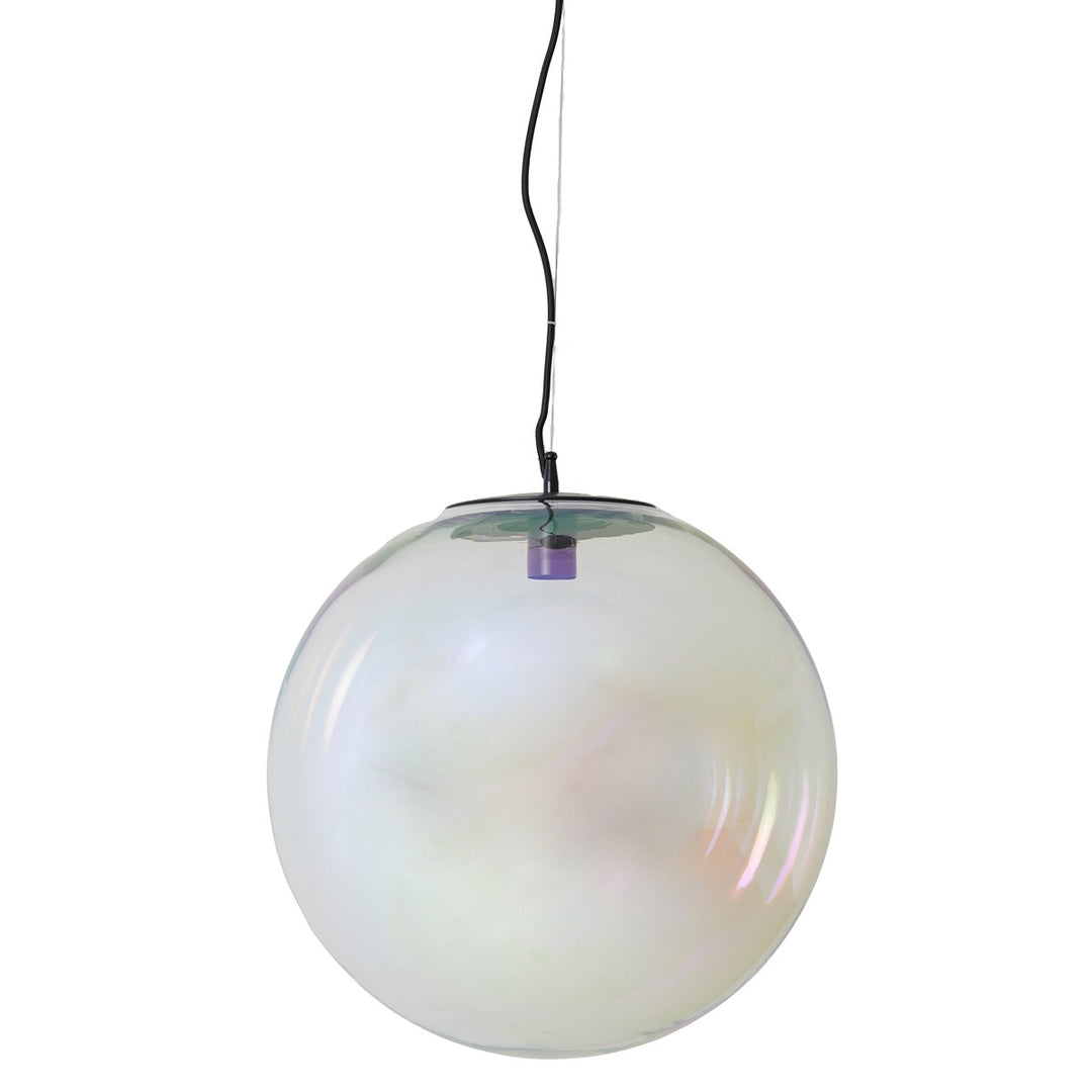Medina Pendant Light - Black & Rainbow Glass Light & Living 10