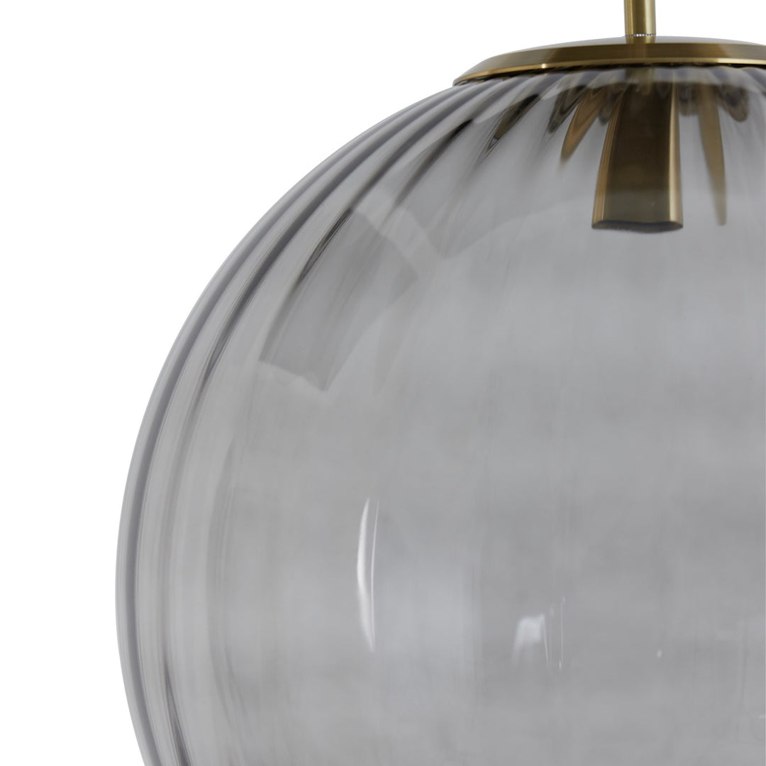 Magdala Pendant Light - Gold & Light Grey Light & Living 9