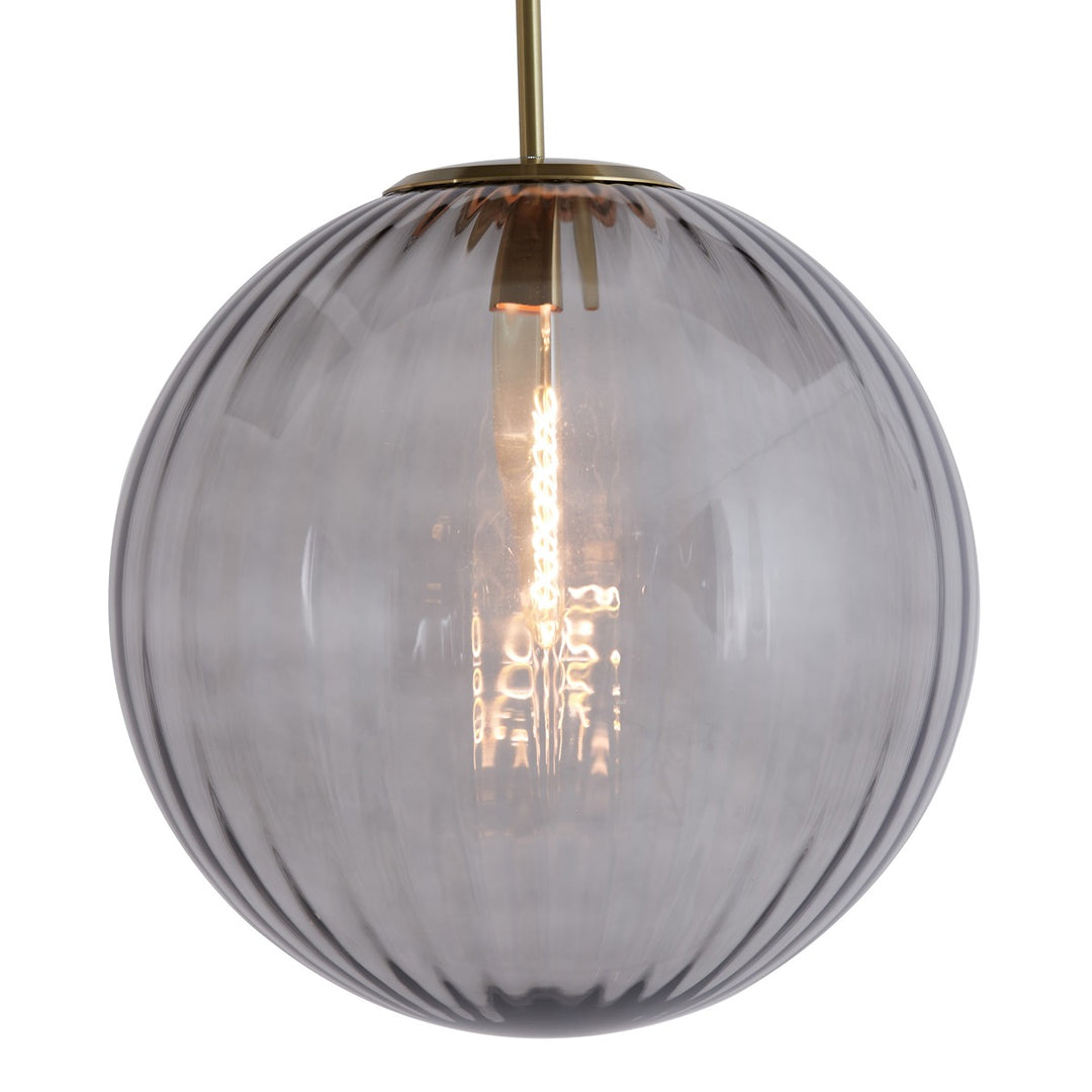 Magdala Pendant Light - Gold & Light Grey Light & Living 12
