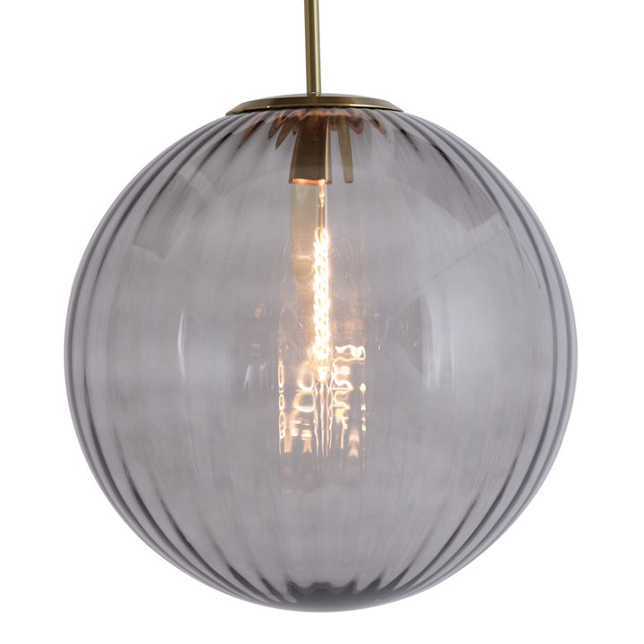 Magdala Pendant Light - Gold & Light Grey Light & Living 12