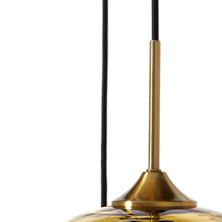 Mayson 3 Light Pendant Light - Gold Light & Living 3
