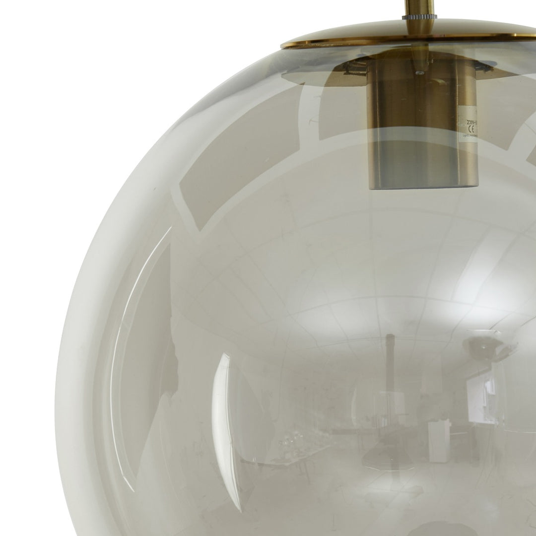 Medina Pendant Light - Antique Bronze & Clear Light & Living 3