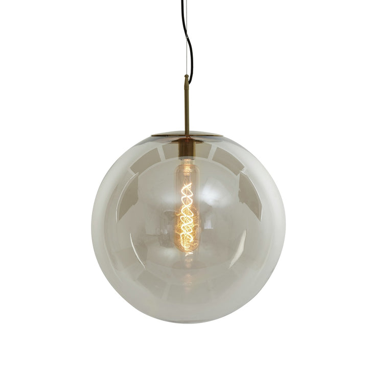 Medina Pendant Light - Antique Bronze & Clear Light & Living 13