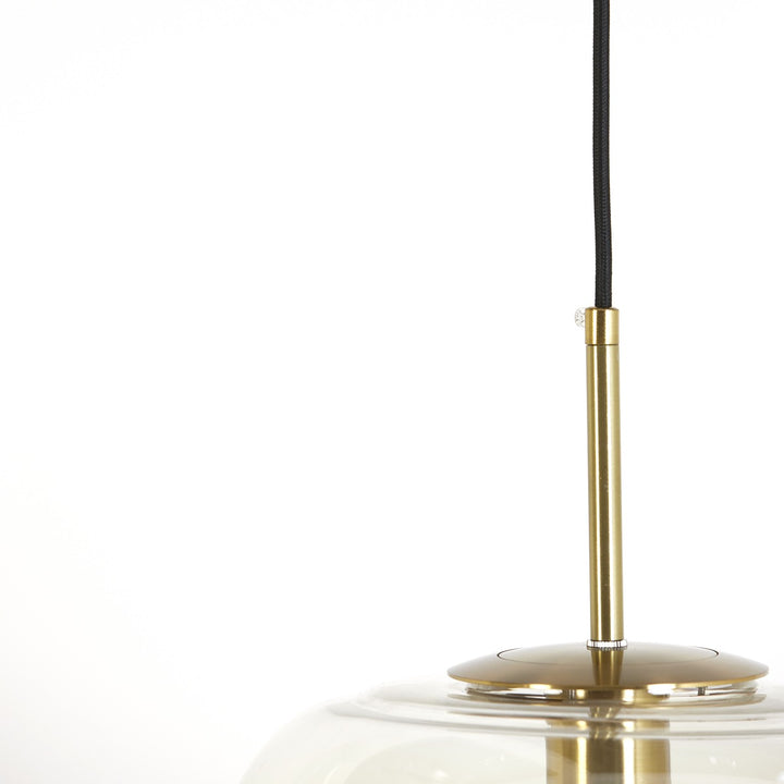 Misty Pendant Light - Gold & Amber Light & Living 5