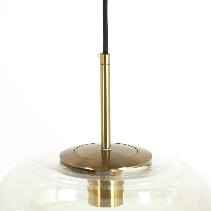 Misty Pendant Light - Gold & Amber Light & Living 6
